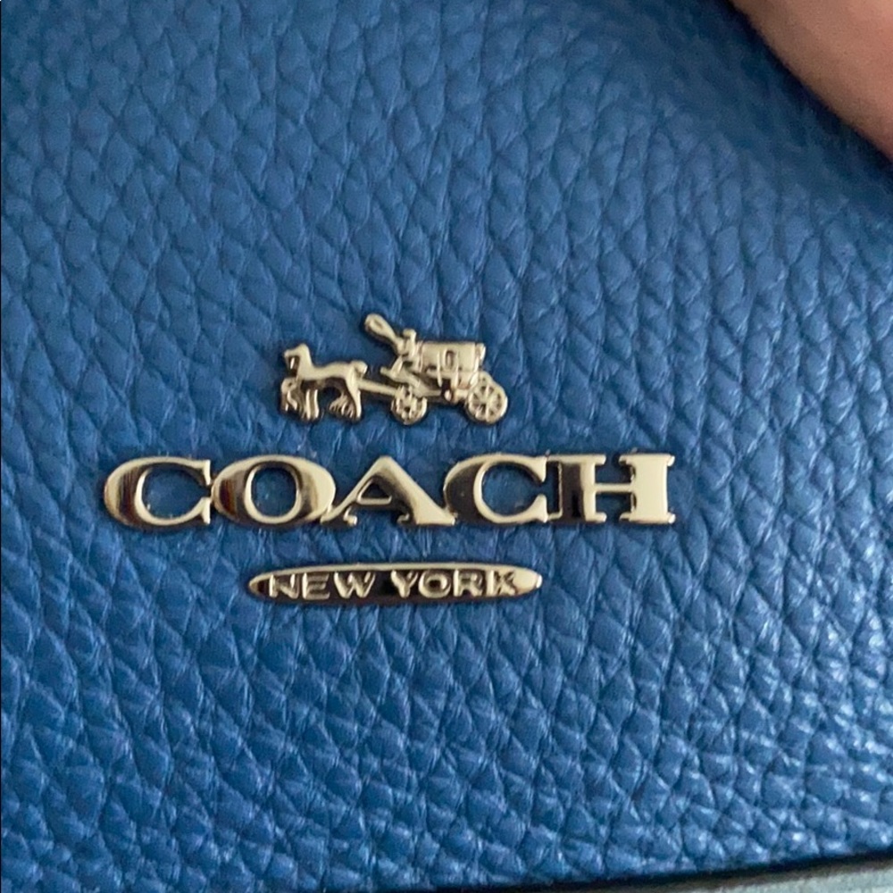 Authentic coach bag 🔥Sale Gorg! blue/ light blue